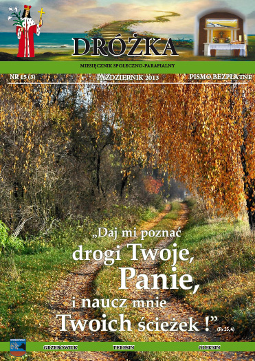 Okładka: DRÓŻKA ( nr 15 ) - Październik 2013